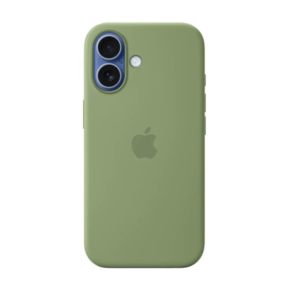 Case for iPhone 17 Silicone MagSafe with Lens Protector Olive