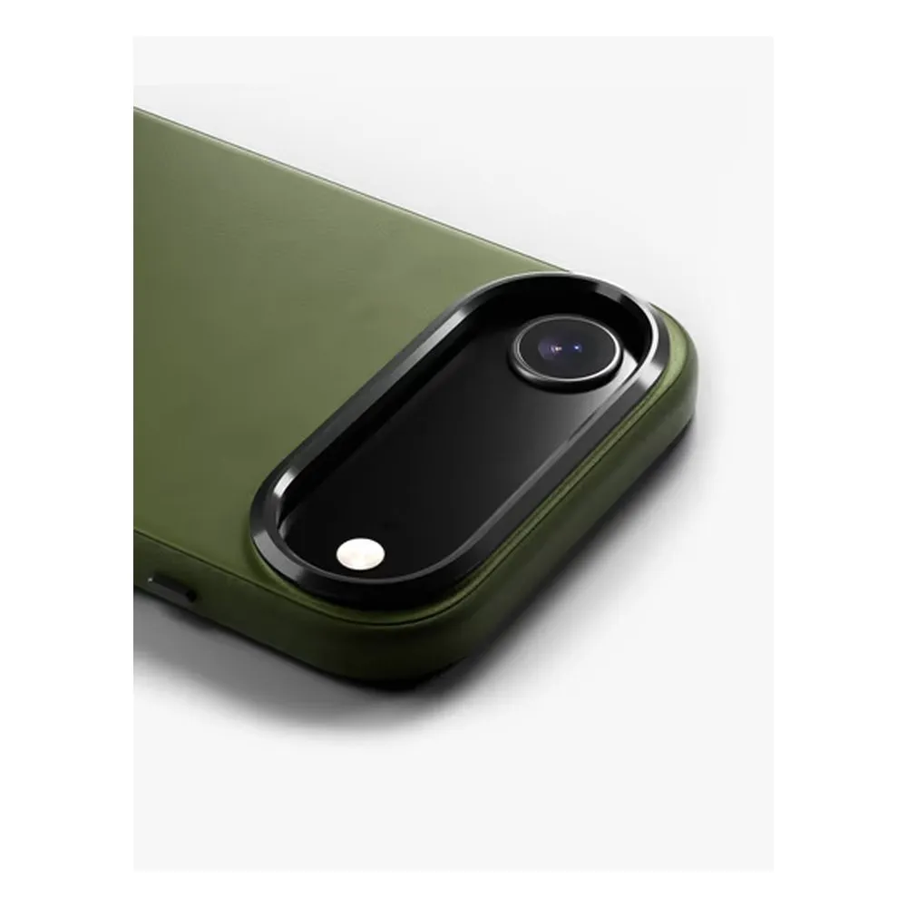 Case for iPhone 17 Air Silicone MagSafe with Lens Protector Olive