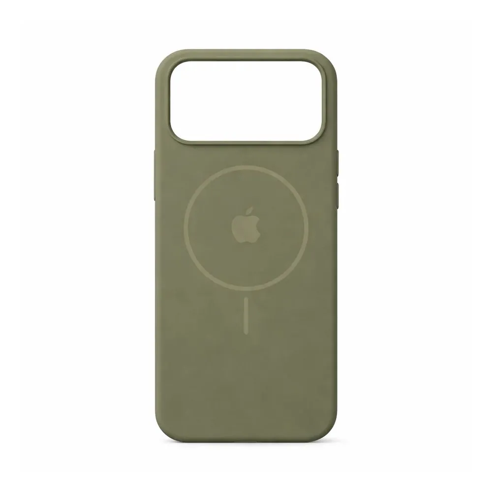 Case for iPhone 17 Pro Silicone MagSafe with Lens Protector Olive