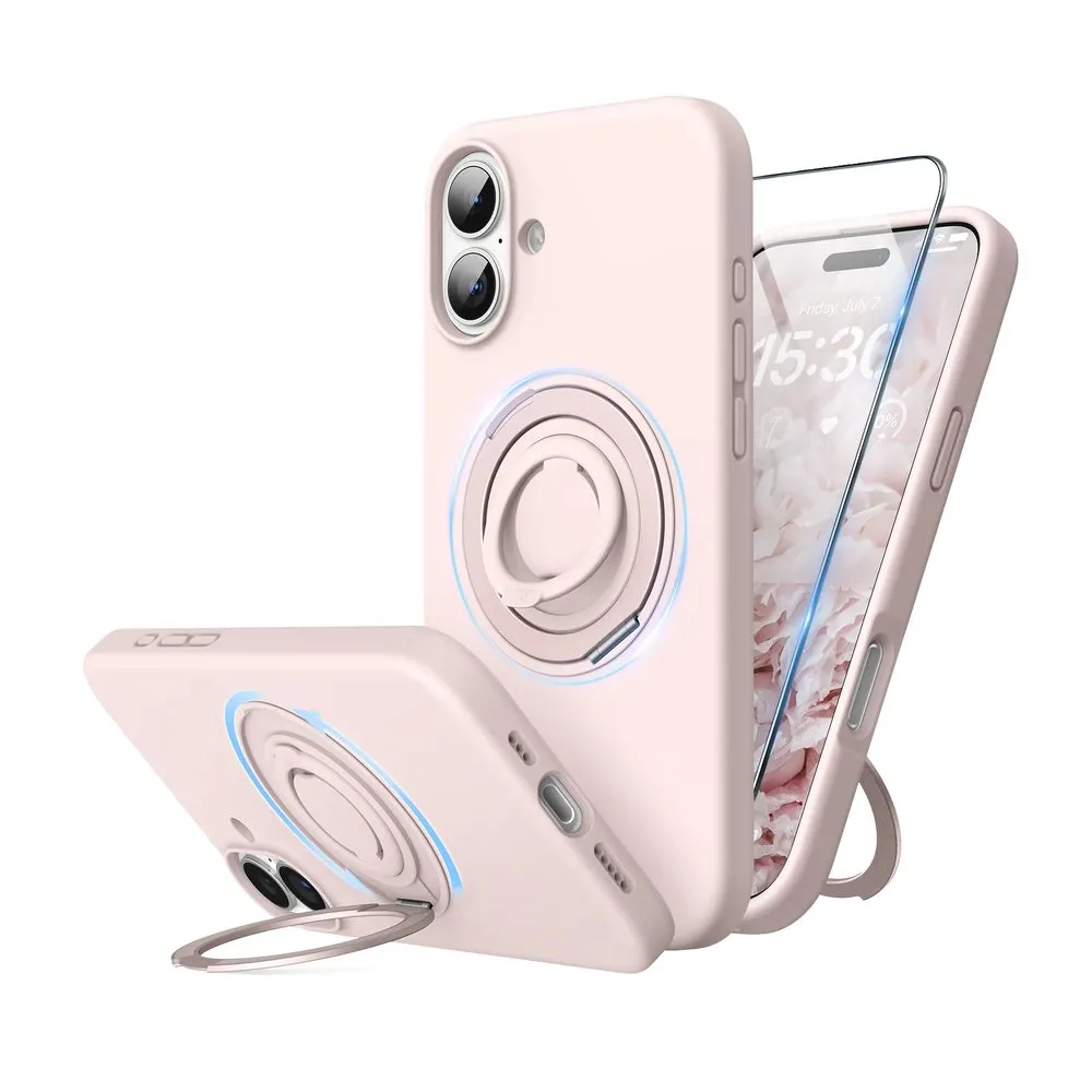 Case for iPhone 11 Pro Silicone MagSafe 360 Ring Brown