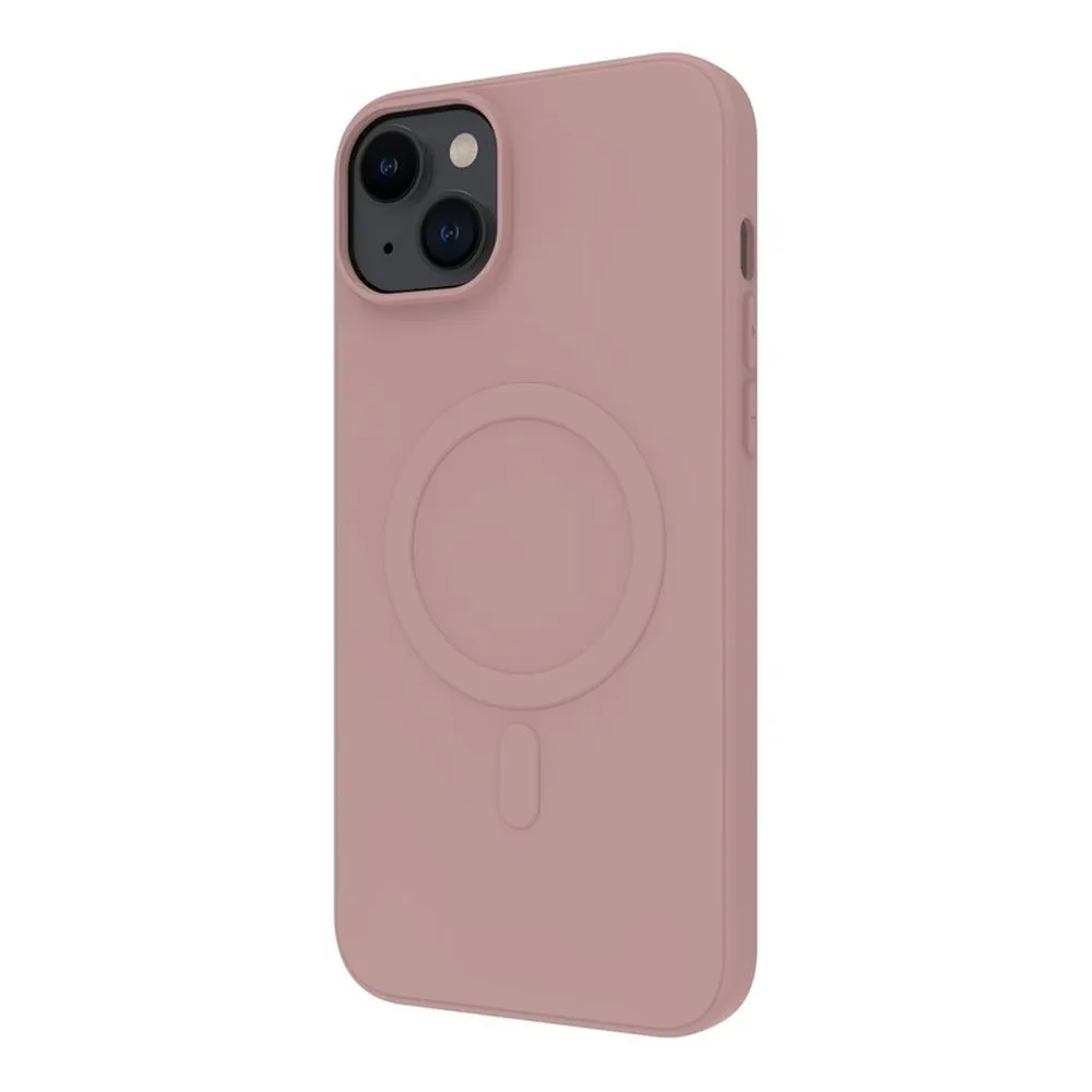 Case for iPhone 15 Plus Silicone MagSafe 360 Ring Lilac