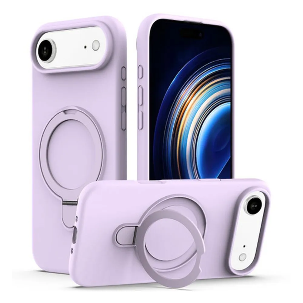 Case for iPhone 17 Air Silicone MagSafe 350 Ring Lilac
