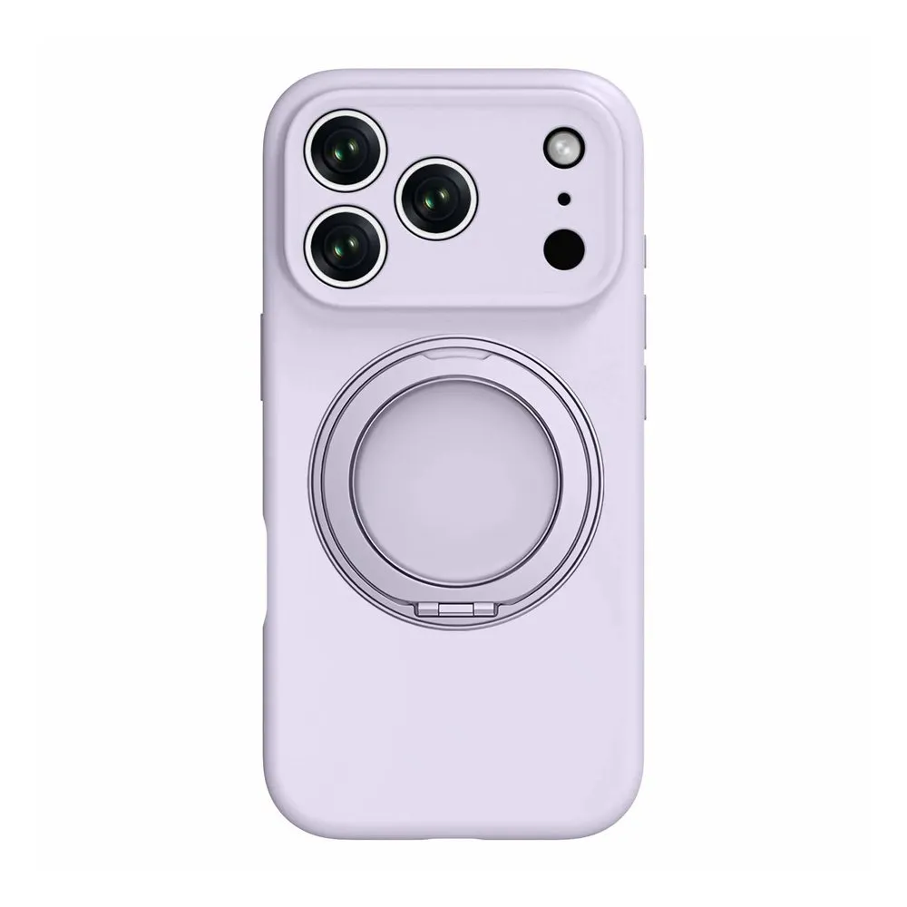 Case for iPhone 17 Pro Silicone MagSafe 350 Ring Lilac