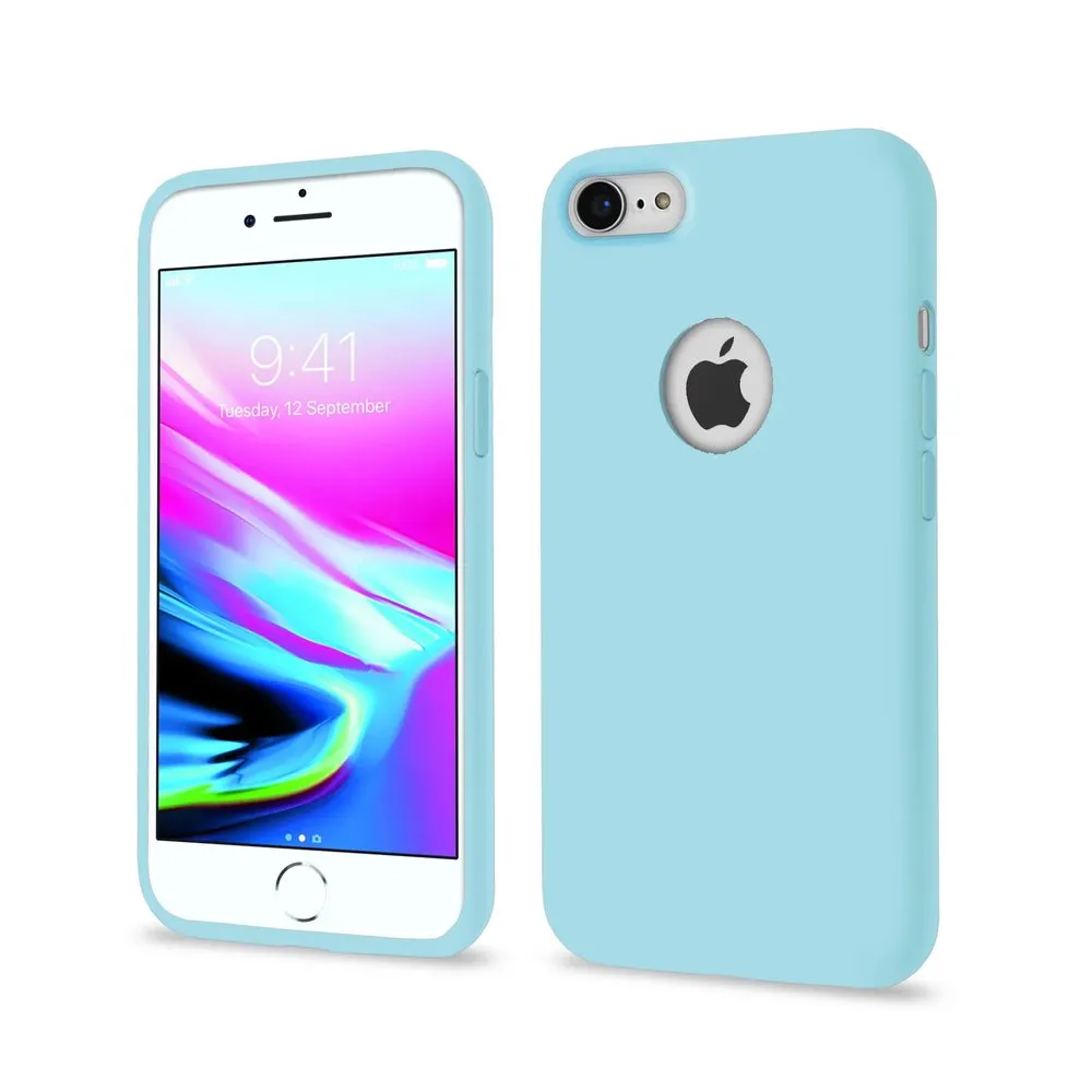 Case for iPhone 7 / 8 / SE 2020 Silicone Sky Blue