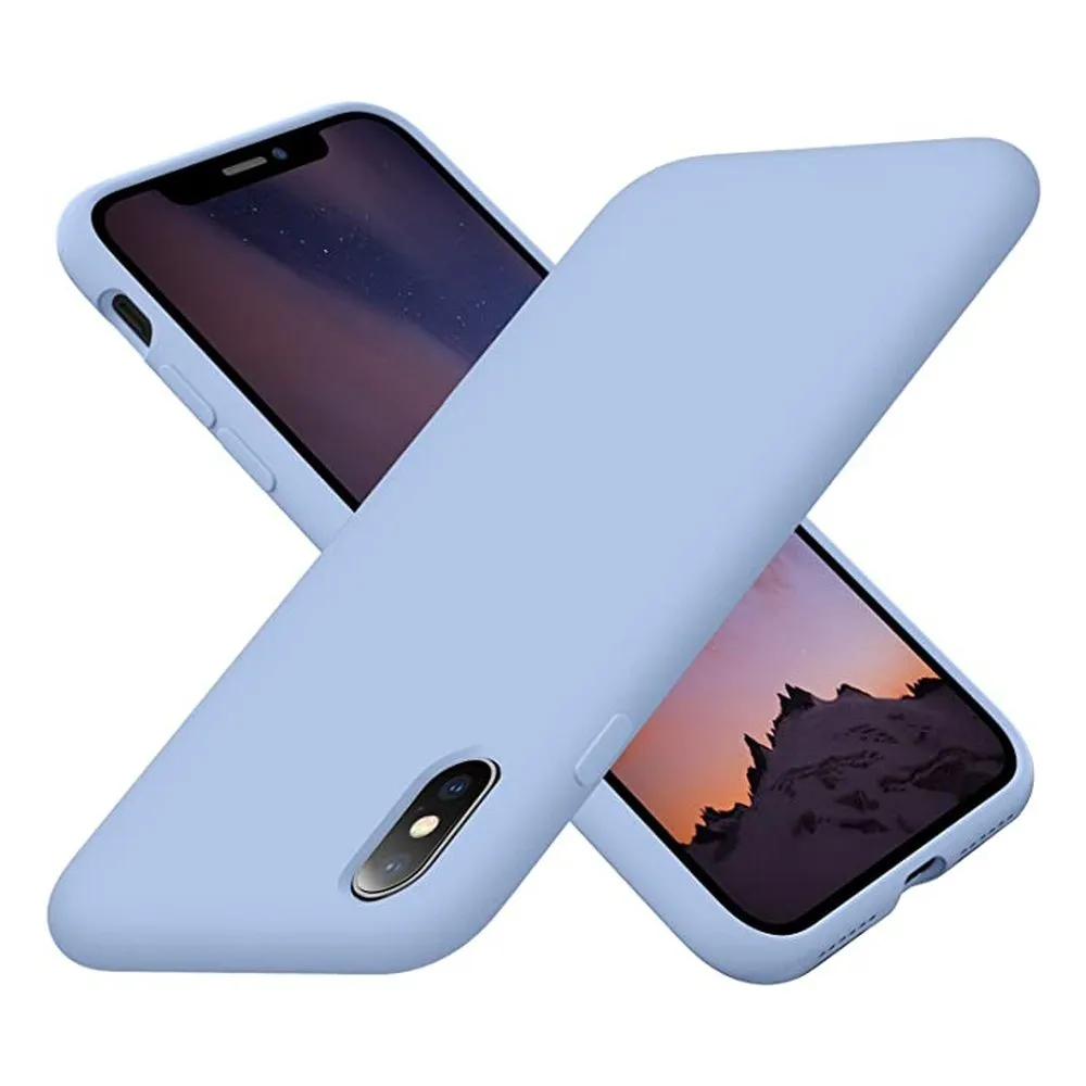 Case for iPhone X / XS Silicone Sky Blue