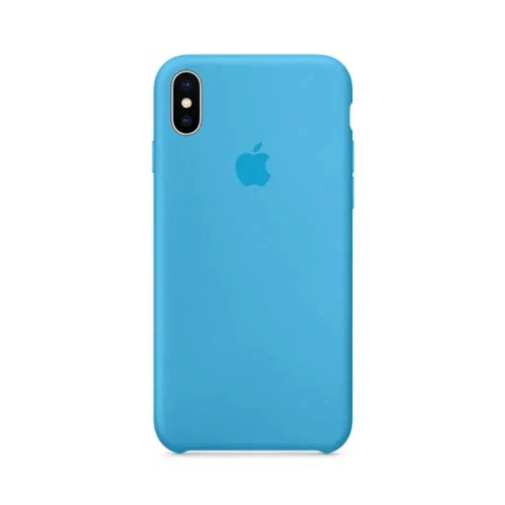 Case for iPhone XS Max Silicone Sky Blue