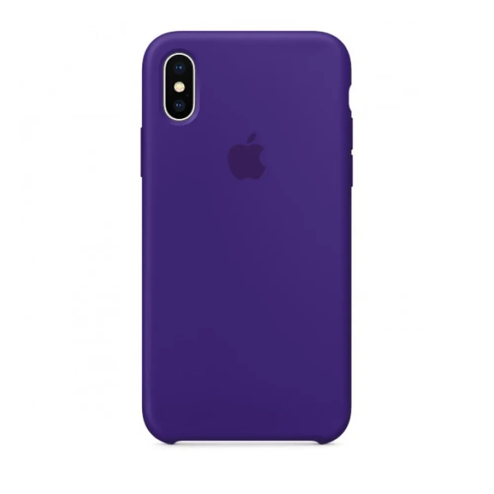 Case for iPhone XS Max Silicone Violet