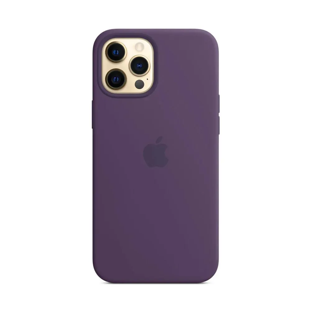 Case for iPhone 12 Pro Max Silicone Violet