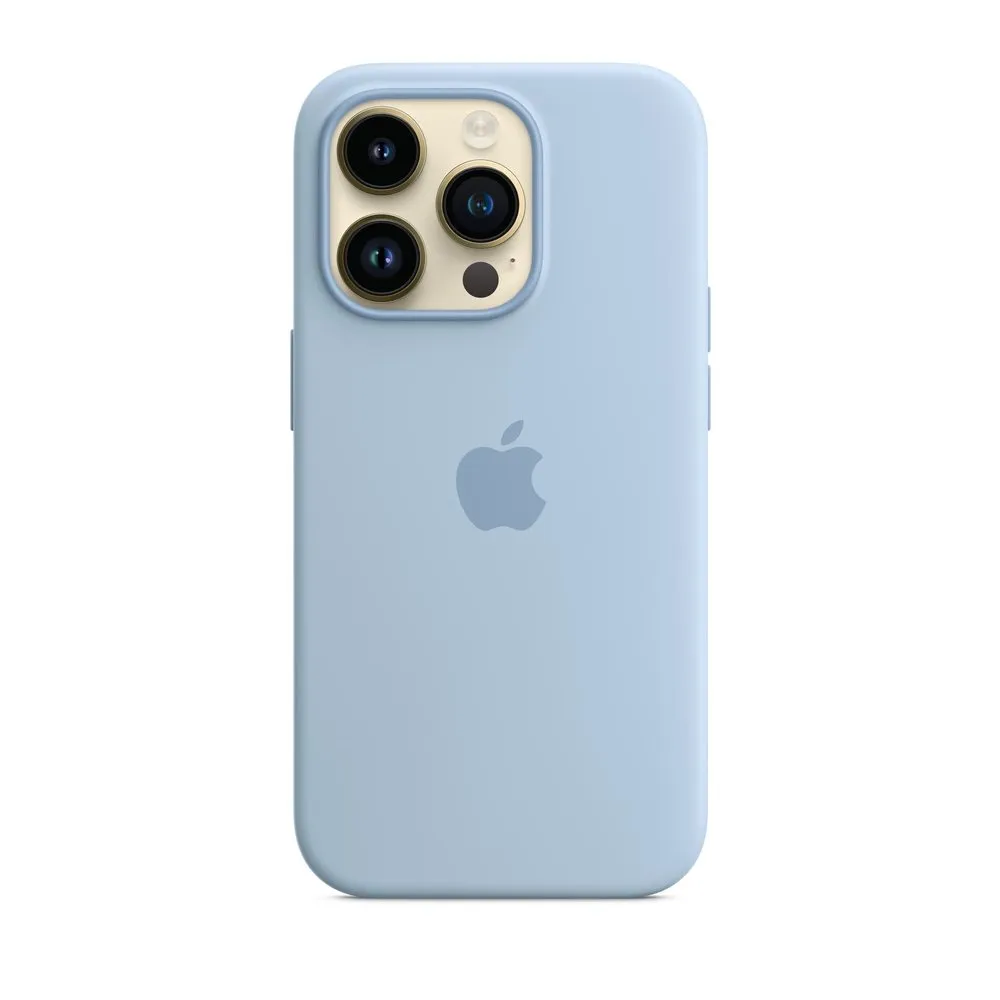 Case for iPhone 14 Pro Max Silicone Sky Blue