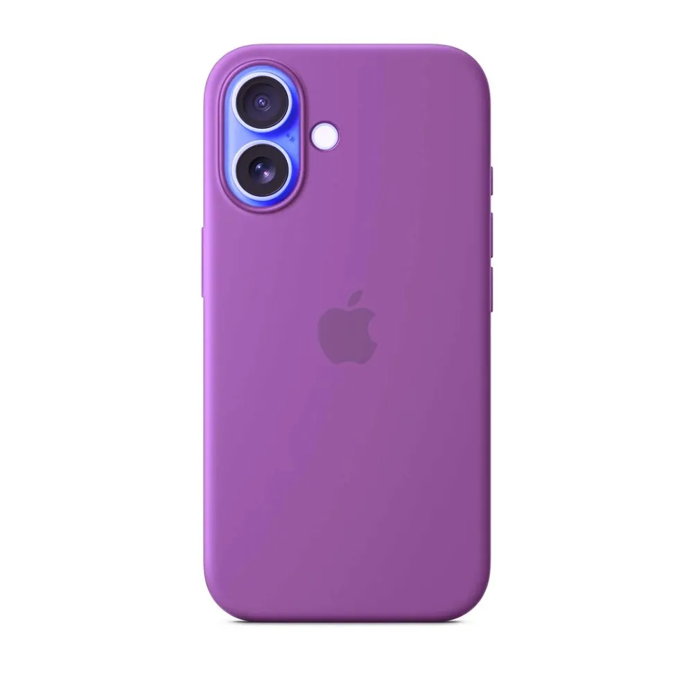 Case for iPhone 16 Silicone Violet
