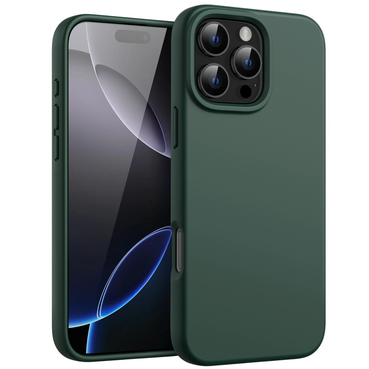 Case for IPhone 16 PRO MAX Silicone green