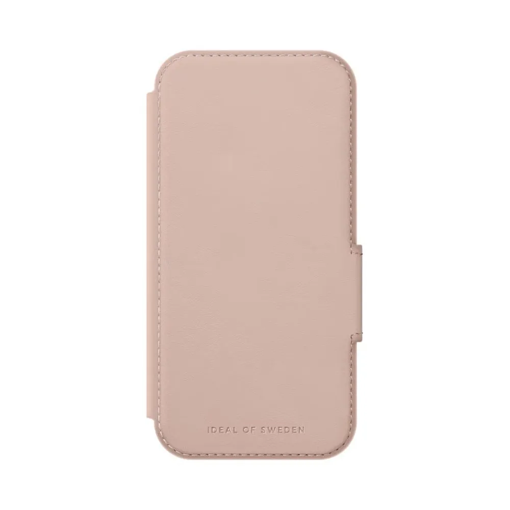 Case for iPhone 15 Pro Silicone Magnetic Wallet Pastel Pink
