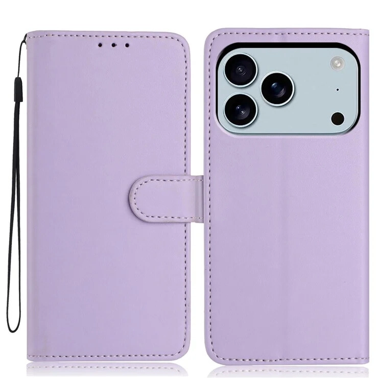 Case for IPhone 17 PRO Max Silicone magnetic wallet case lilac