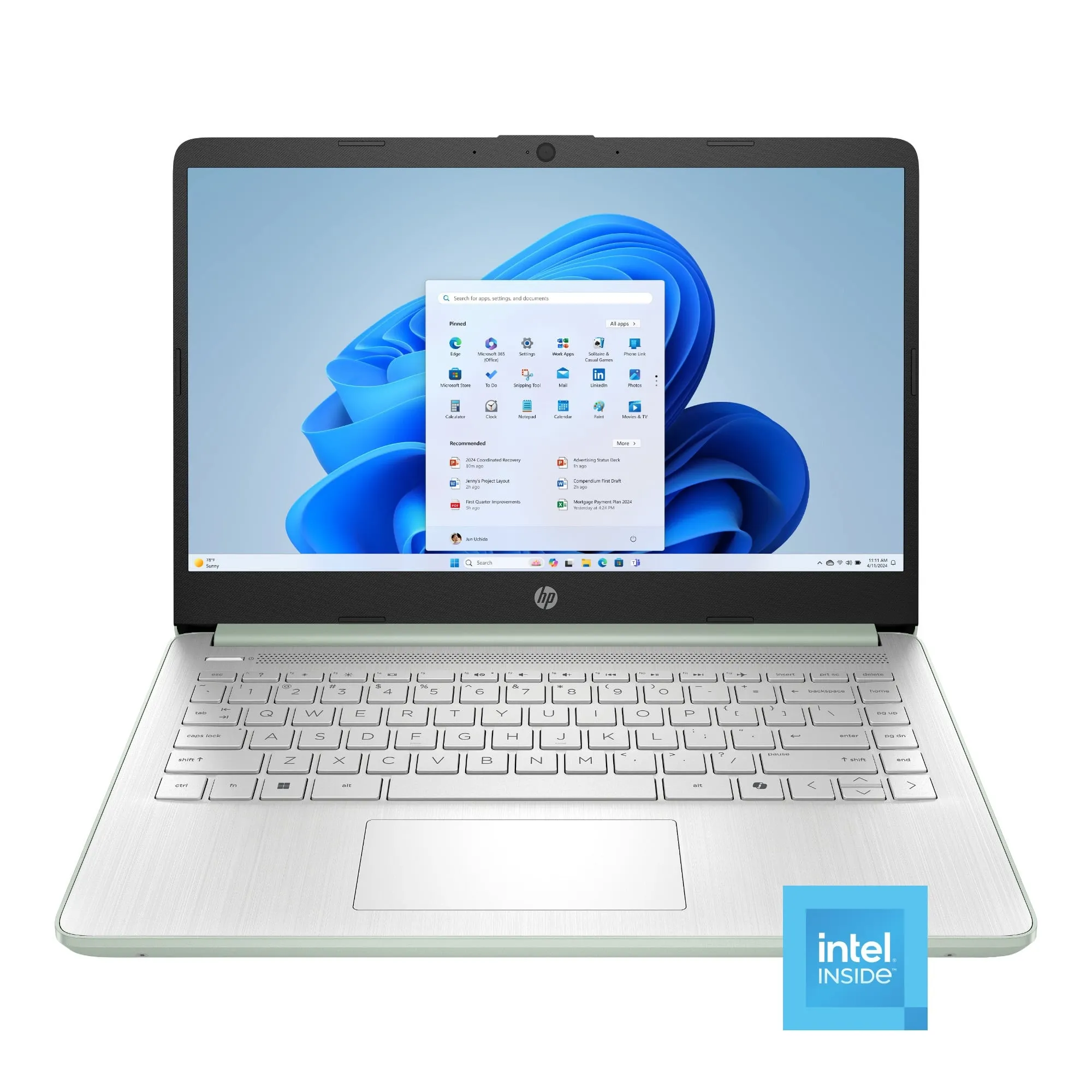Laptop HP 14'' Intel 128GB 4GB 14-dq6103dx