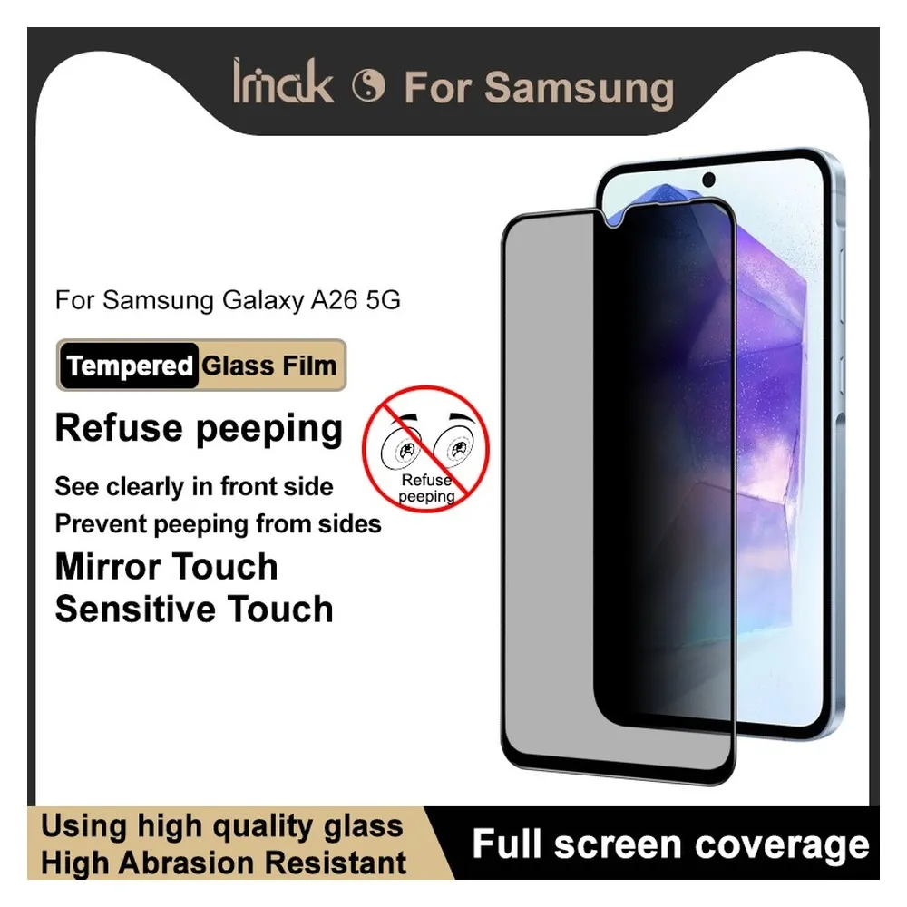 Screen Protector for Samsung A26 MEGA Privacy