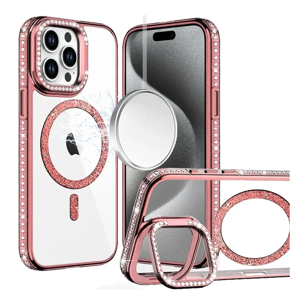 Case for iPhone 15 Pro Max - Rose Gold
