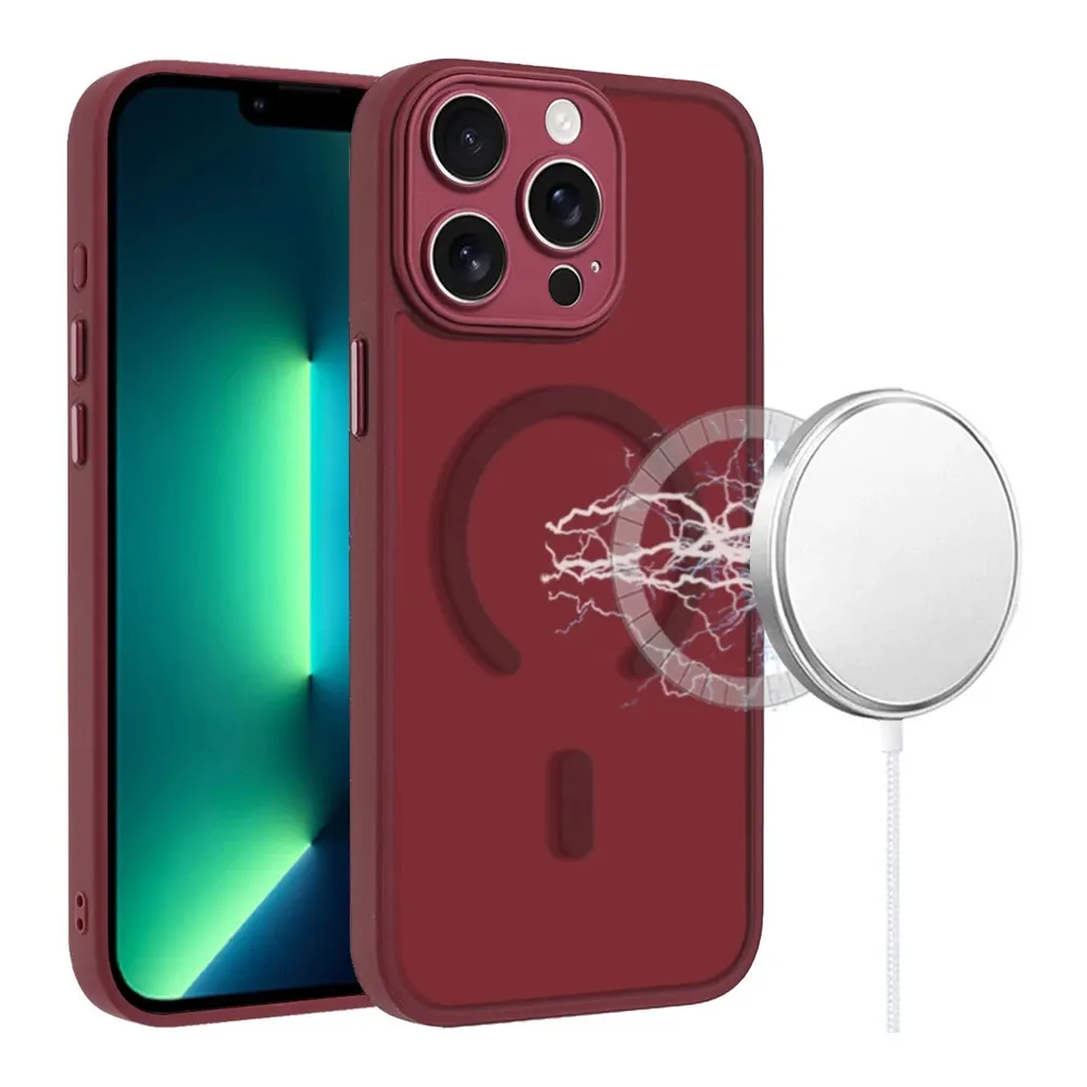 Case for iPhone 13 Pro Max - Burgundy