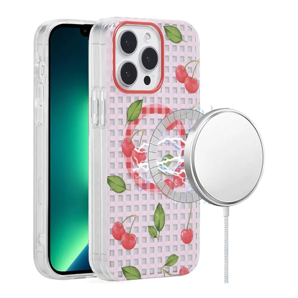Case for iPhone 13 Pro Max (QBCTIMD-ip13max-CHRY)