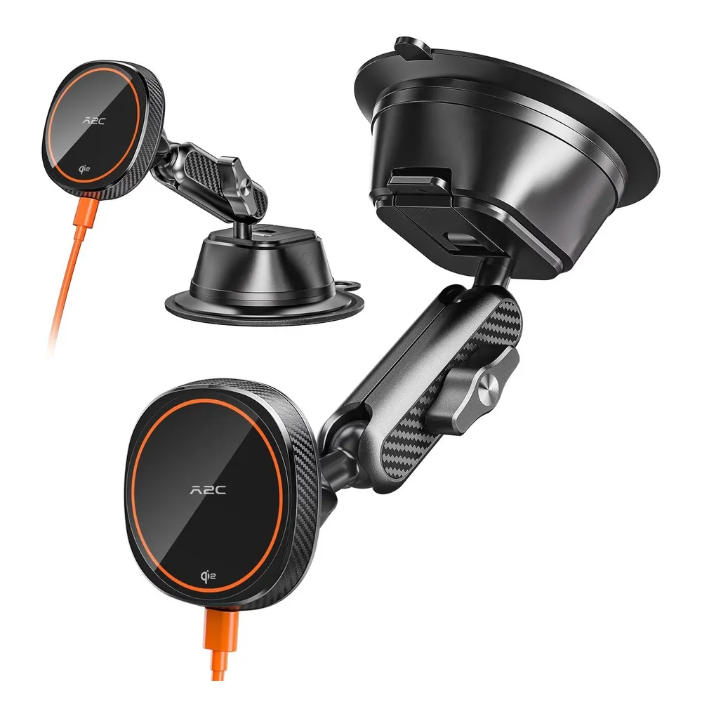 A2C Qi2 MagSafe Wireless Charging Dash / Windshield Mount