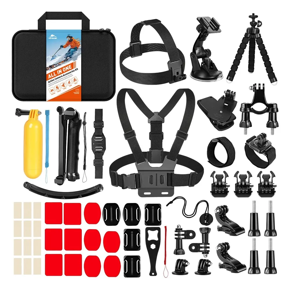 Hondak All-in-One Action Camera Accessories Kit