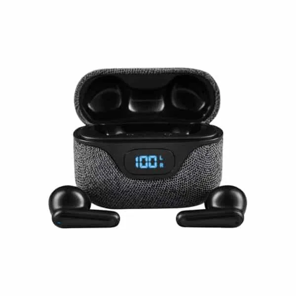 Unno Earbuds LuxPro Fabric HS7511BK - Black